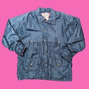 Vintage 1990's Pioneer Blue, Wool Lining, Jacket Size L